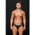 ENVY  E059 MICROFIBER TANGA SPORT NEGRO L/XL