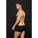 ENVY  E061 MICROFIBER BOXER SEMILARGO NEGRO S/M