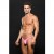 ENVY E062 MICROFIBER TANGA CREMALLERA VERTICAL ROSA S/M