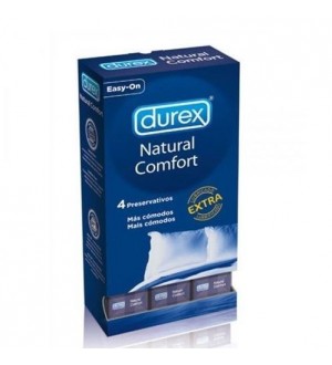 DUREX NATURAL COMFORT 4 UNIDADES