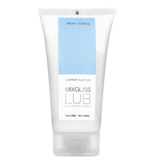 MIXGLISS LUBRICANTE BASE DE AGUA NATURAL  150ML