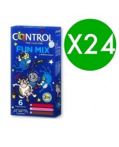 CONTROL FEEL FUN MIX KUKUXUMUSU 6 UDS / PACK 24 UDS