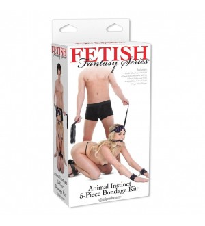 FETISH FANTASY KIT BONDAGE 5 PIEZAS INSTINTO ANIMAL