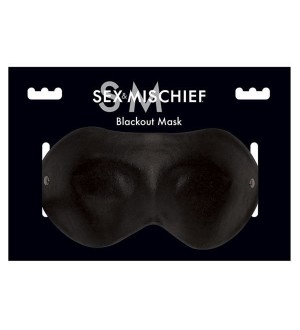 SEX & MICHIEF BLACKOUT MASCARA NEGRO LEATHER