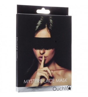 OUCH MYSTÉRE LACE ANTIFAZ NEGRO