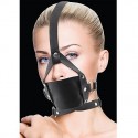 OUCH LEATHER MORDAZA NEGRO CON AJUSTES