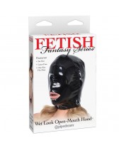 FETISH FANTASY MASCARA LEATHER CON ABERTURA BOCA PARA ELLA