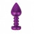 OUCH FASHIONABLE BUTTPLUG LILA 10CM