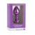 OUCH FASHIONABLE BUTTPLUG LILA 10CM