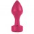 OUCH ELEGANTE PLUG ANAL METAL ROSA 8.3CM