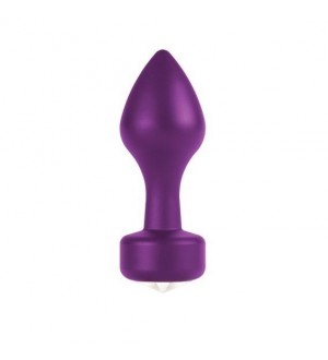 OUCH ELEGANTE PLUG ANAL METAL LILA 8.3CM