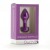 OUCH ELEGANTE PLUG ANAL METAL LILA 8.3CM