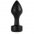 OUCH ELEGANTE PLUG ANAL METAL NEGRO 8.3CM