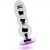 RICH R10 PLUG ANAL METAL SILVER PURPLE SHAPHIRE 12.5CM