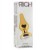 RICH R6 GOLD PLUG ANAL METAL CLEAR SAPHIRE 11.4CM