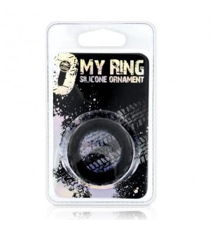 MY RING ANILLA SILICONA NEGRO 32