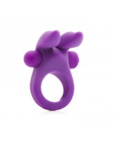 SHOTS RABBIT ANILLO VIBRADOR LILA