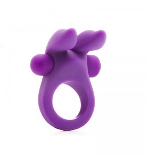 SHOTS RABBIT ANILLO VIBRADOR LILA