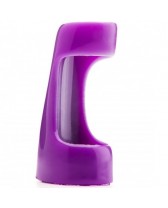 SHOTS FUNDA EXTENSORA PENE  CON VIBRADOR LILA