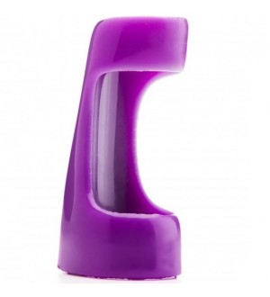 SHOTS FUNDA EXTENSORA PENE  CON VIBRADOR LILA