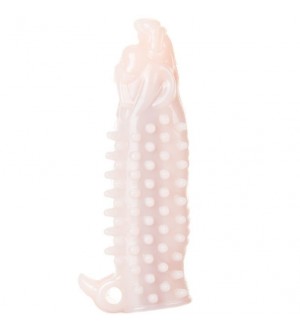 FUNDA EXTENSORA PENE WAGGING DOG VIBRADOR NATURAL