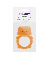 TOYJOY ANILLO VIBRADOR  HAPPY HIPPO NARANJA