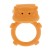 TOYJOY ANILLO VIBRADOR  HAPPY HIPPO NARANJA