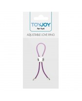 TOYJOY ADJUSTABLE LOVE RING LILA