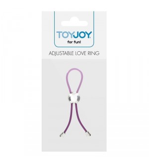 TOYJOY ADJUSTABLE LOVE RING LILA