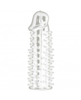 REALISTIC SPIKEY EXTENSION PENE TRANSPARENTE