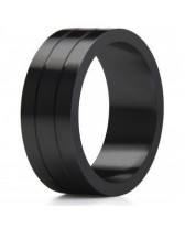 OUCH ANILLO PENE METAL III NEGRO 51MM