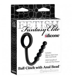 FETISH FANTASY ELITE COCKCAGE & RING SET NEGRO