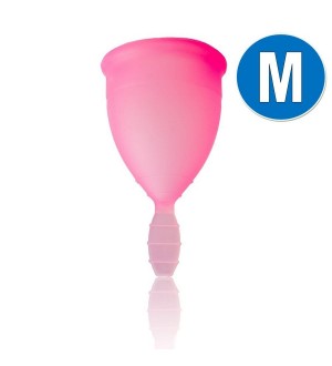 COPA ROSA VAGINAL TALLA M