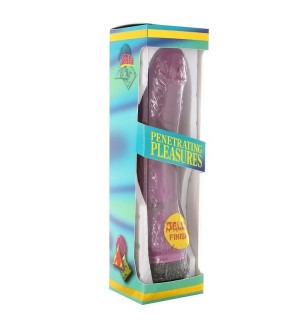 SEVENCREATIONS JELLY VIBRADOR LILA PLEASURES G-SPOT