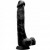 REAL ROCK 018 DILDO 100% REALISTICO 27CM (20CM IN) NEGRO