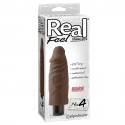 REAL FEEL LIFELIKE TOYZ VIBRADOR NUM 4 MARRON