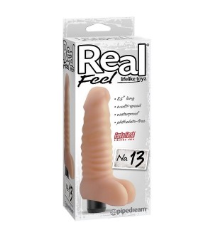 REAL FEEL LIFELIKE TOYZ VIBRADOR NUM 13 NATURAL