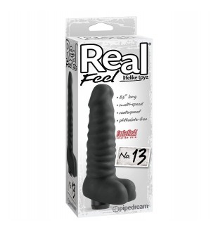 REAL FEEL LIFELIKE TOYZ VIBRADOR NUM 13 NEGRO