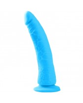 NEON SLIM 7 DILDO ROSA AZUL