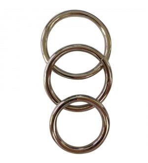 SPORSHEETS PACK METAL RINGS 5 - 4.5 - 3.8CM