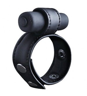 OUCH LEATHER ANILLO 10 VELOCIDADES NEGRO