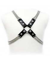 LEATHER BODY CHAIN HARNESS