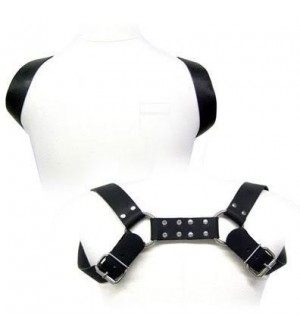 LEATHER BODY HOLSTER HARNESS