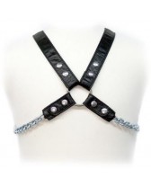 LEATHER BODY CHAIN HARNESS II