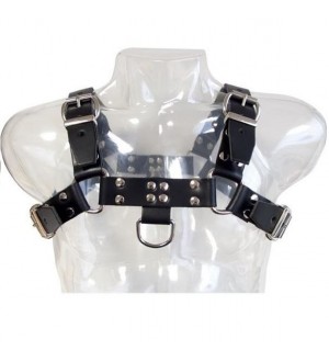 LEATHER BODY CHAIN HARNESS III