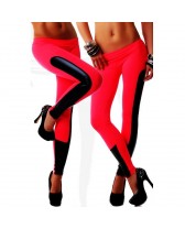 QUEEN LINGERIE LEGGING  RED AND BLACK