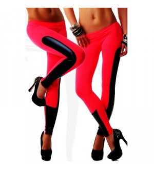 QUEEN LINGERIE LEGGING  RED AND BLACK