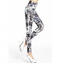 QUEEN LINGERIE LEGGING  KISS ME BLACK&WHITE