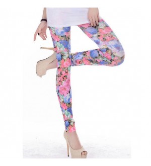 QUEEN LINGERIE LEGGING FLOWERS