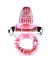 SWEET ABS 10 RITMOS RING ANILLO PENE VIBRADOR ROSA